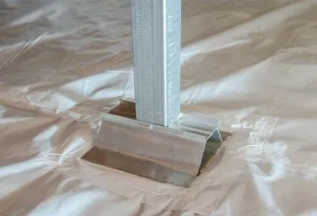 crawl space supports