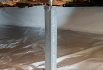 crawl space supports